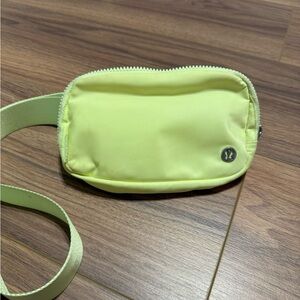 Lululemon Athletica Light Yellow Crossbody Bag